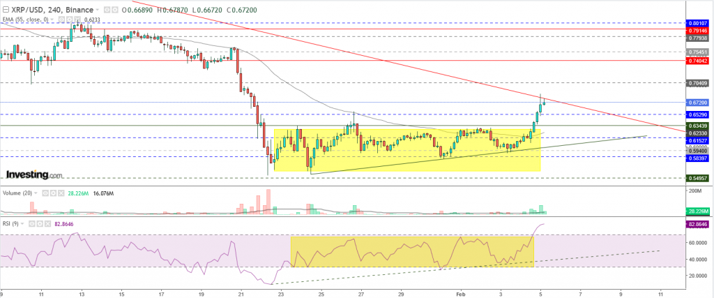 تحليل سعر الريبل مقابل الدولار تحليل 05 فبراير