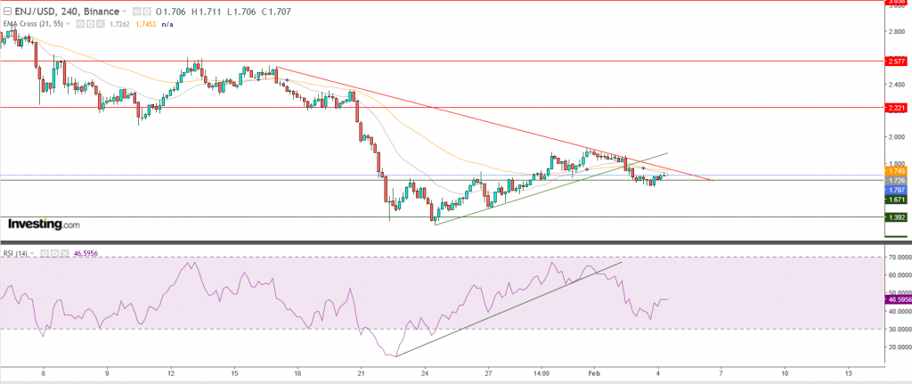 سعر إنجين كوين مقابل الدولار تحليل وأهداف 04 فبراير