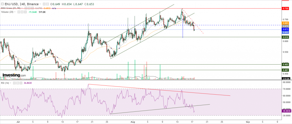 سعر إنجين كوين كسر هذه الاسعار، ما هو المستهدف؟