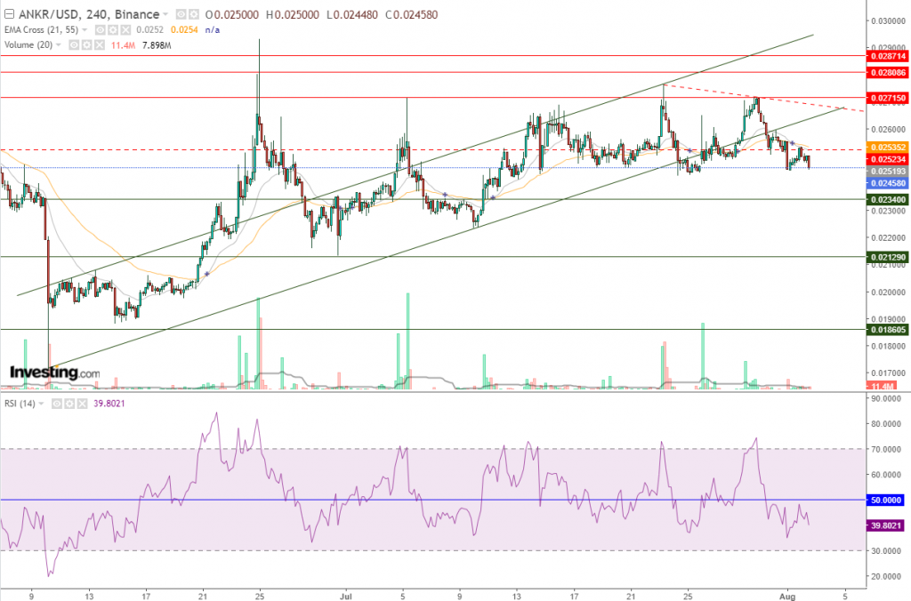 تحليل عملة Ankr مقابل الدولار سلبية لهذه الاسباب، تعرف عليها