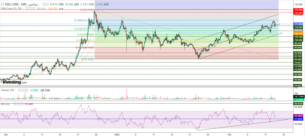 عملة سولانا الرقمية مقابل الدولار ما هو التحليل والهدف - 14 فبراير
